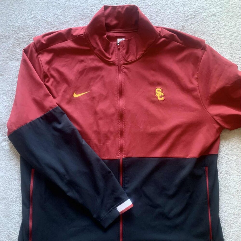Nike USC Medium Weight Full-Zip Athletic Jacket. XXL.